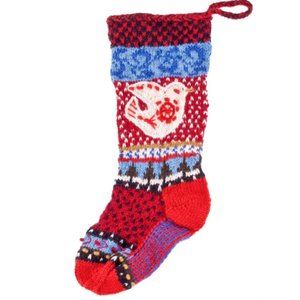 Utsjoki Handcrafted Wool Knit Stocking